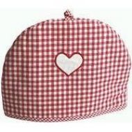 RED HEART TEA COSY